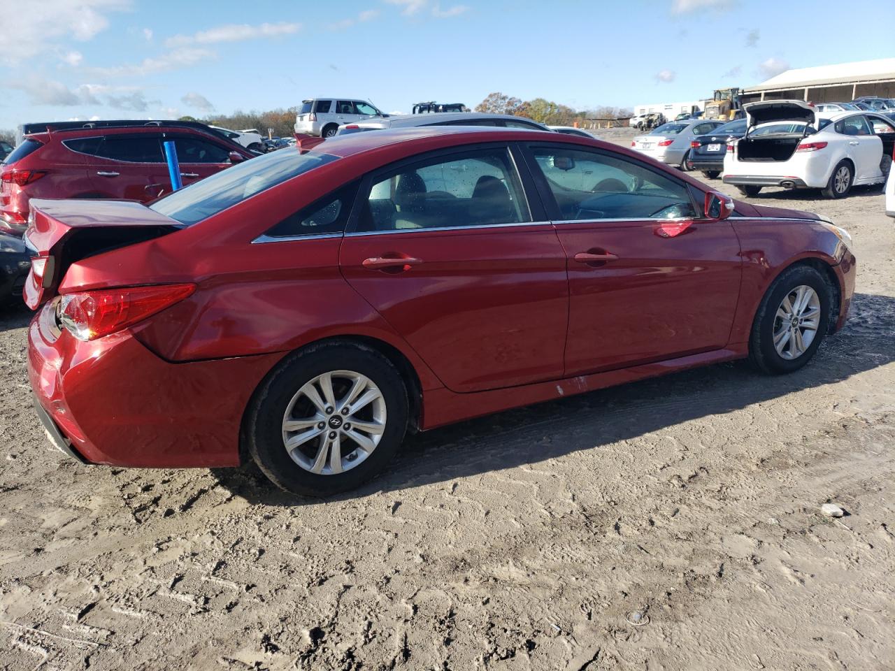 Lot #3028580944 2014 HYUNDAI SONATA GLS