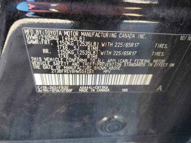 2017 TOYOTA RAV4 LE - 2T3BFREV8HW554751