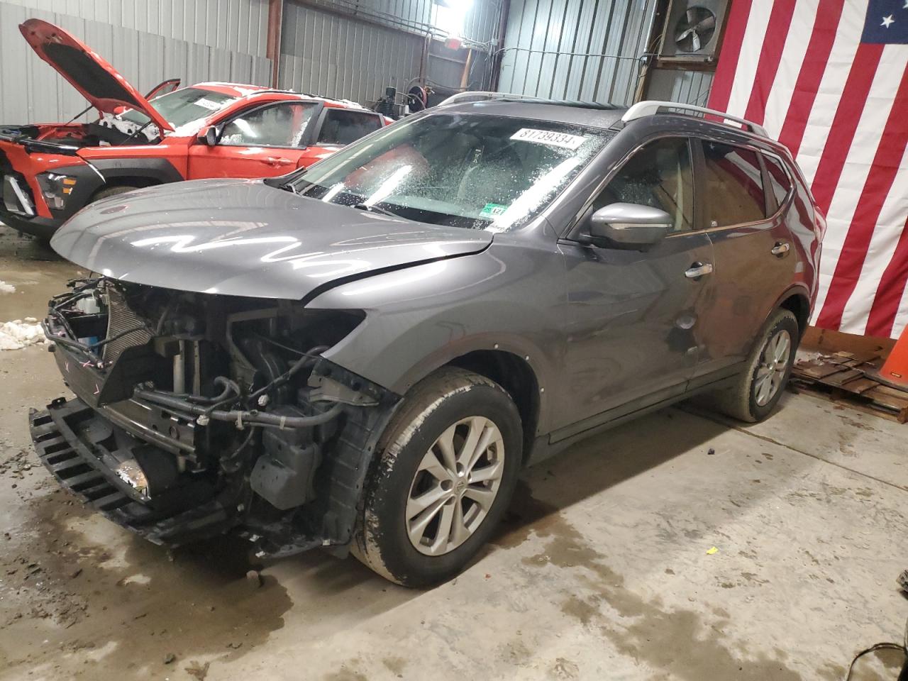 Lot #3033360851 2015 NISSAN ROGUE S