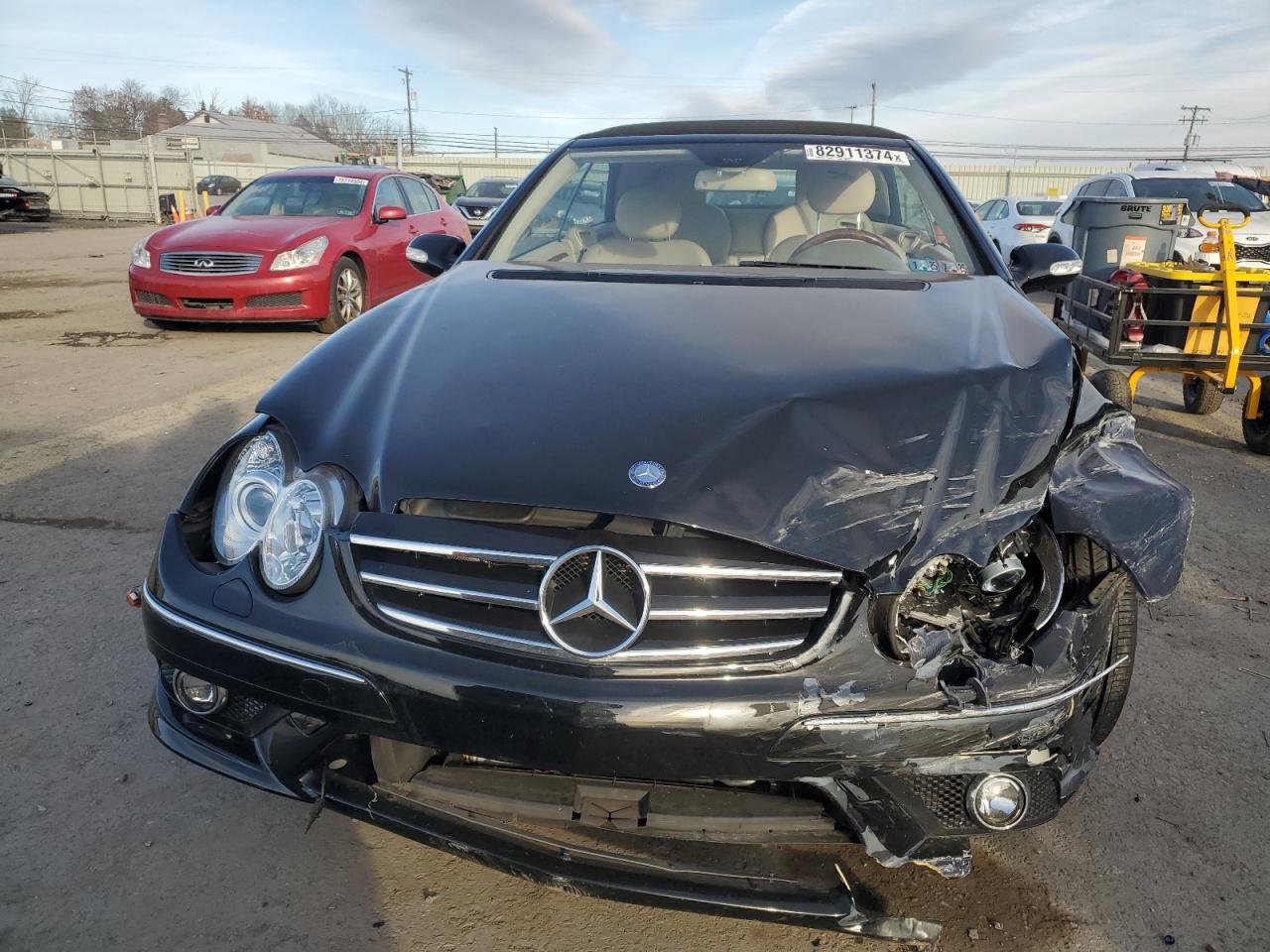 Lot #3029572151 2008 MERCEDES-BENZ CLK 550