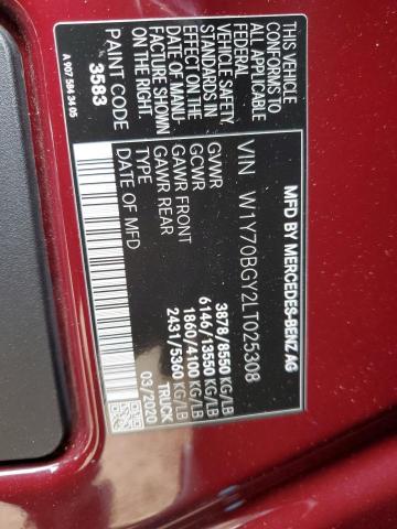 2020 MERCEDES-BENZ SPRINTER 1 - W1Y70BGY2LT025308