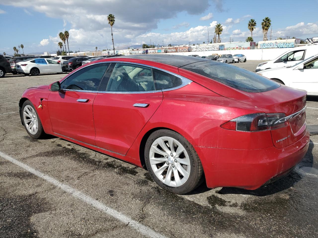 Lot #3033462081 2018 TESLA MODEL S