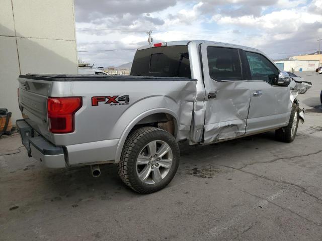 FORD F150 SUPER 2019 silver  gas 1FTEW1E46KFA36488 photo #4