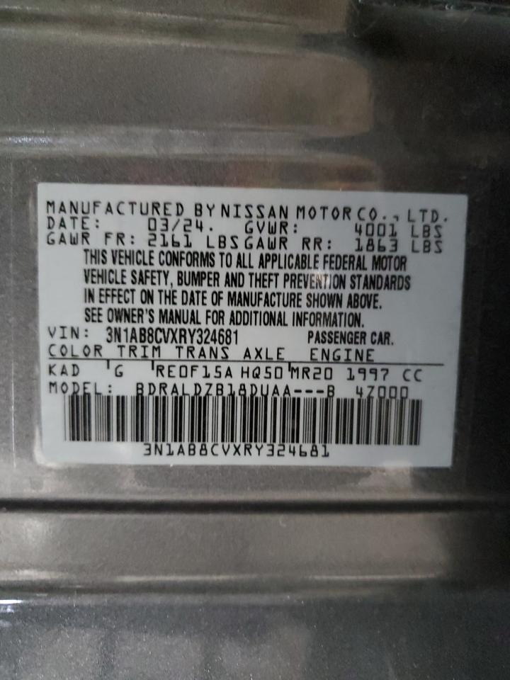 Lot #3027028854 2024 NISSAN SENTRA SV