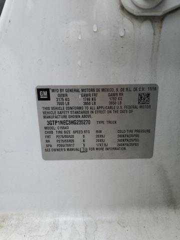 2017 GMC SIERRA C15 - 3GTP1NEC3HG235270
