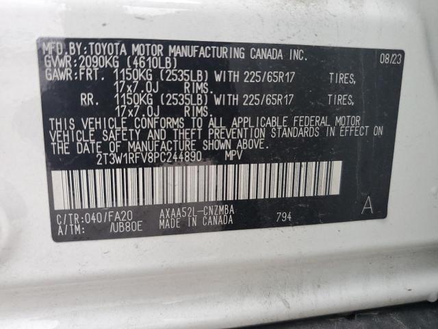 2023 TOYOTA RAV4 XLE - 2T3W1RFV8PC244890