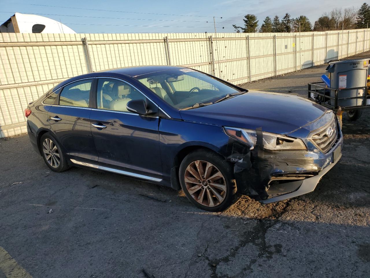 Lot #3020066647 2015 HYUNDAI SONATA SPO