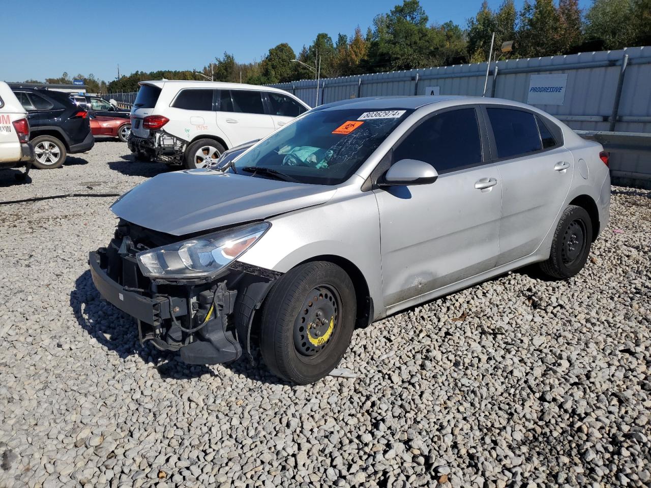 Lot #2972106115 2020 KIA RIO LX