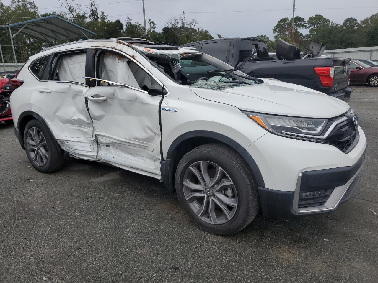 Lot #2991677007 2022 HONDA CR-V TOURI