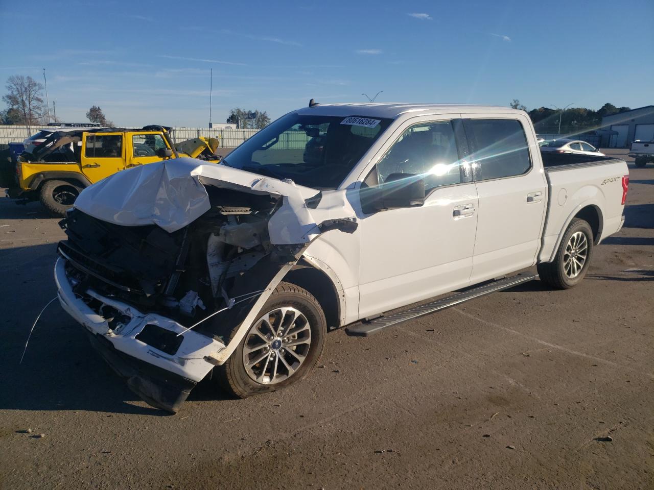 Lot #3033265827 2019 FORD F150 SUPER