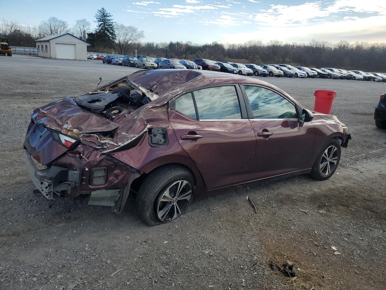 Lot #3030688103 2021 NISSAN SENTRA SV