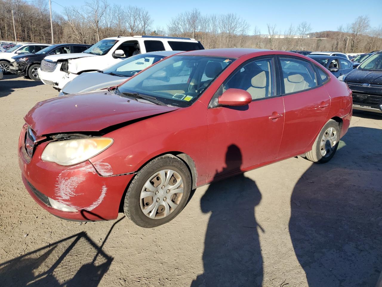 Lot #2974307502 2010 HYUNDAI ELANTRA BL