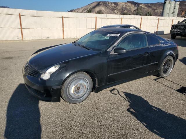 INFINITI G35 2006 black  gas JNKCV54E06M713210 photo #1