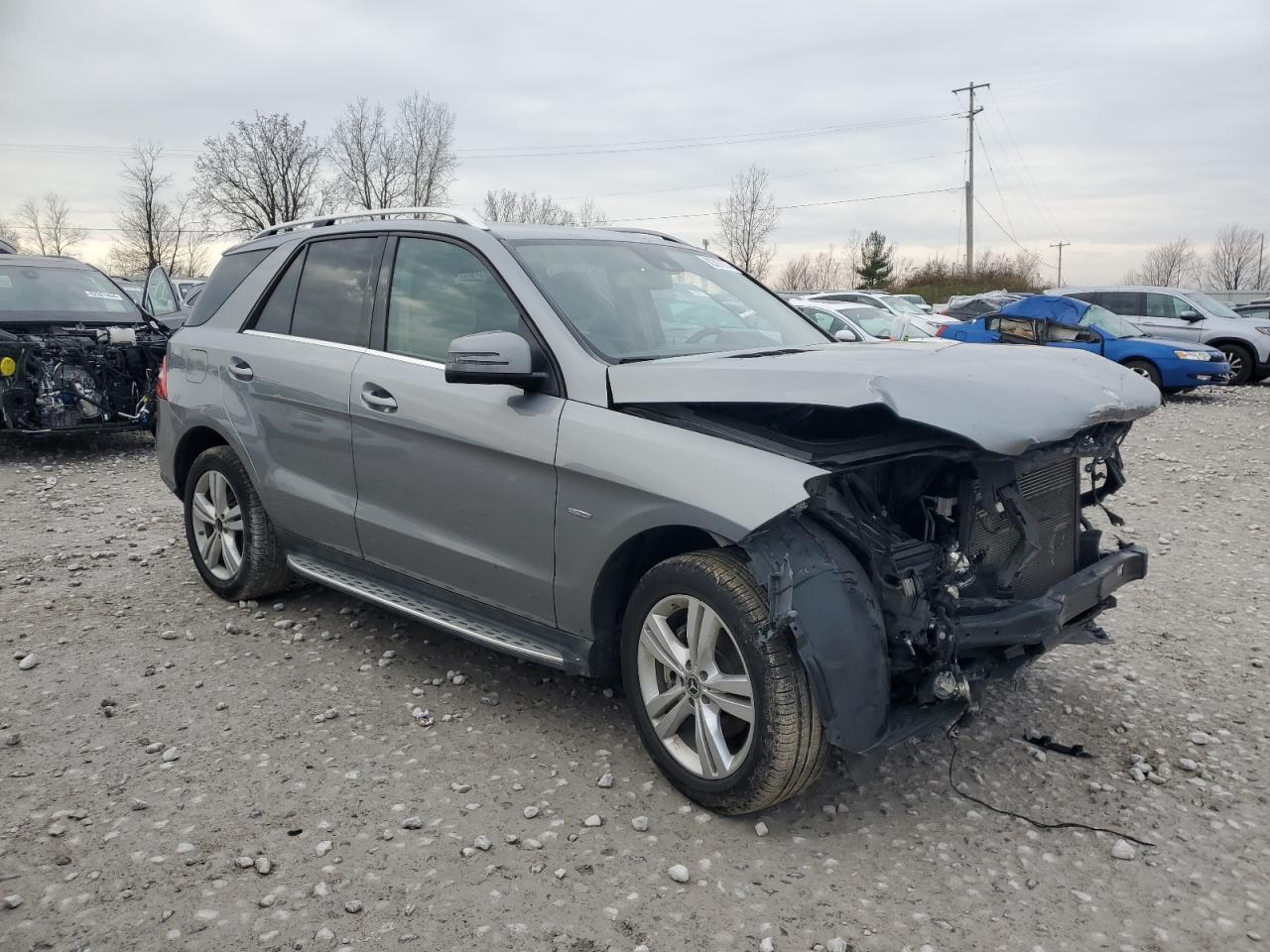 Lot #3034441728 2012 MERCEDES-BENZ ML 350 4MA