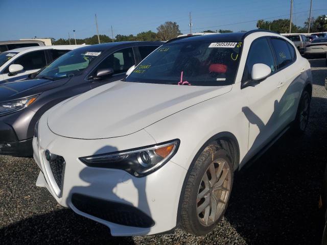 ALFA ROMEO STELVIO TI 2018 white  gas ZASFAKNNXJ7B89294 photo #1