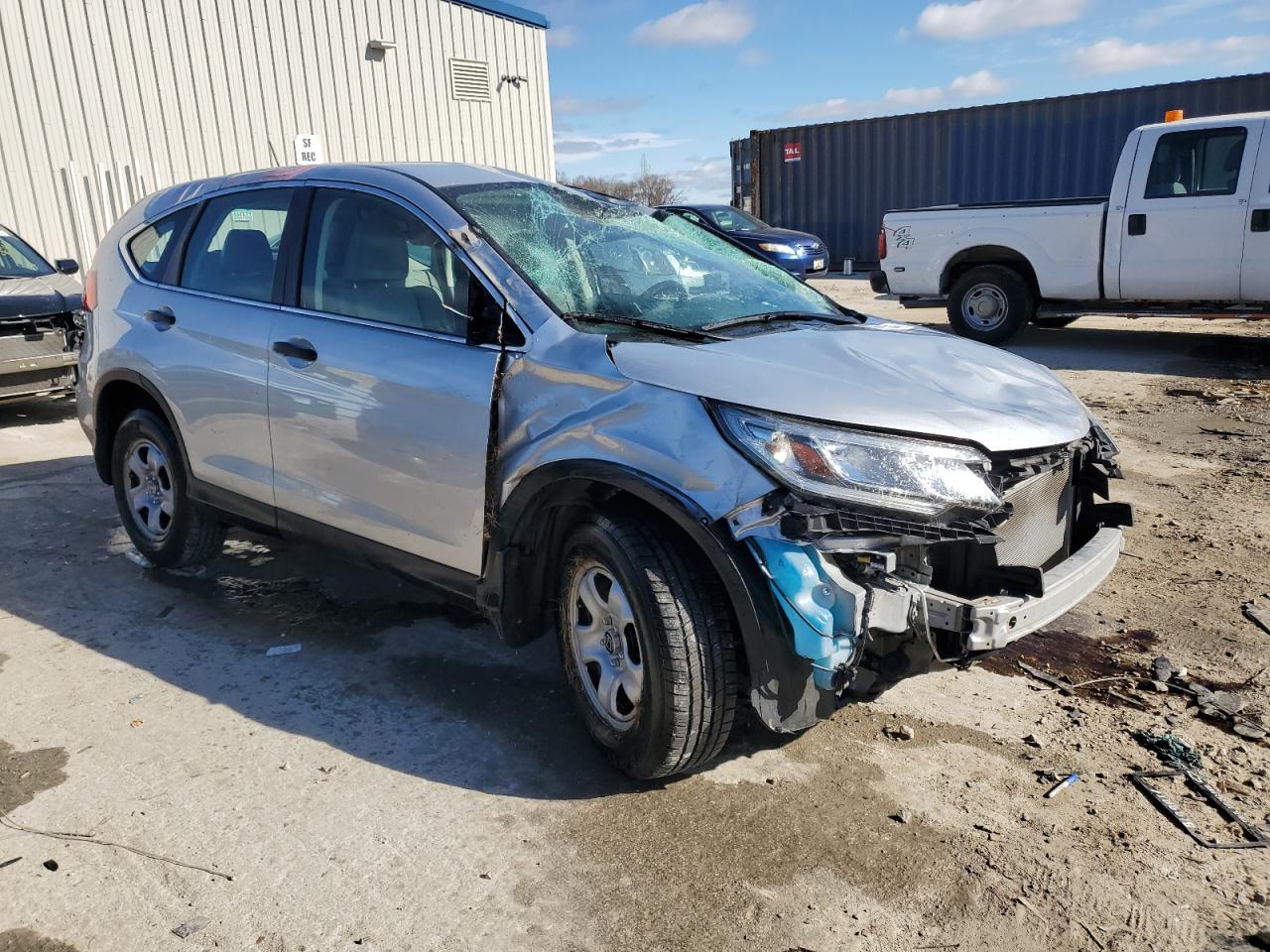 Lot #2952983487 2016 HONDA CR-V LX