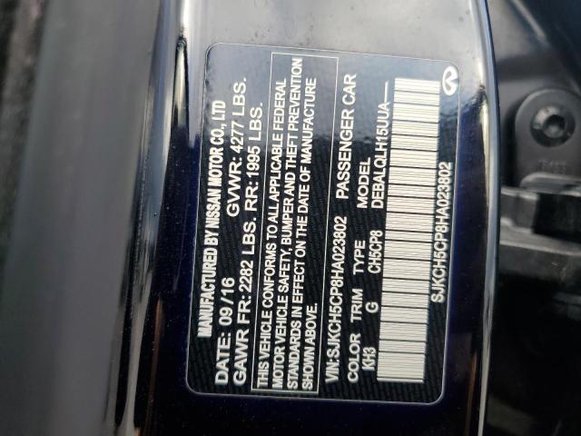 2017 INFINITI QX30 BASE - SJKCH5CP8HA023802
