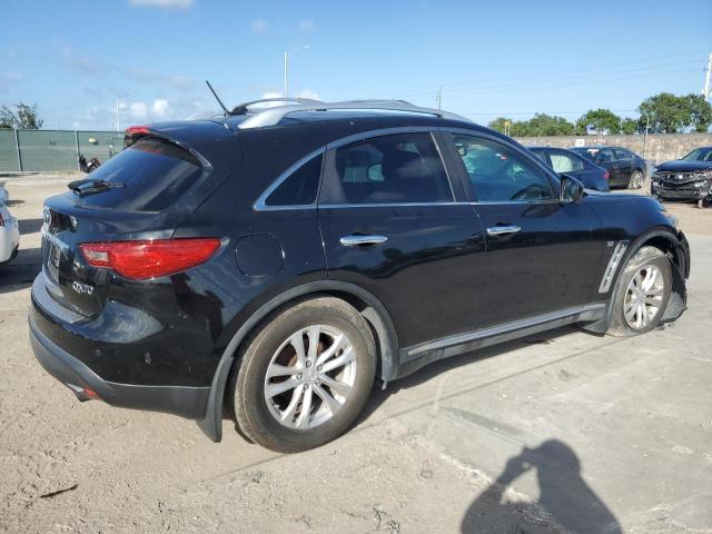 INFINITI QX70 2014 black 4dr spor gas JN8CS1MU6EM450184 photo #4