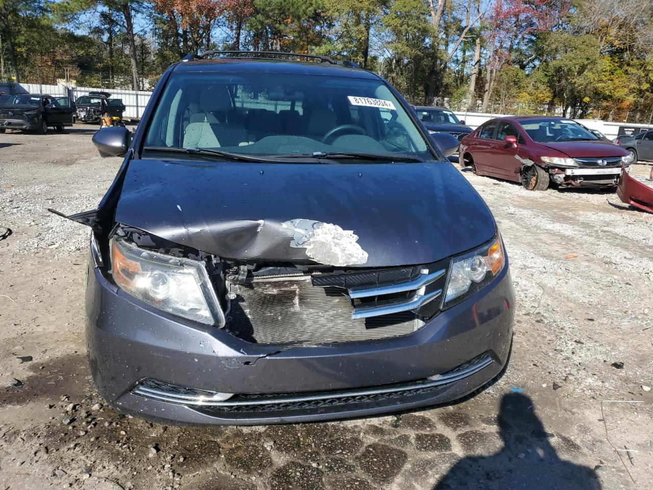 Lot #3008876570 2016 HONDA ODYSSEY SE