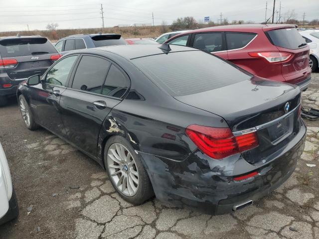 BMW 750 XI 2013 black sedan 4d gas WBAYB6C55DD223914 photo #3