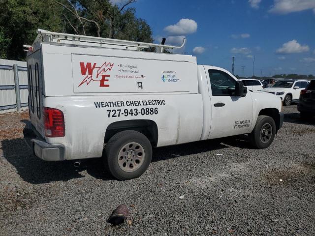 CHEVROLET SILVERADO 2008 white  gas 1GCEC14X28Z137006 photo #4