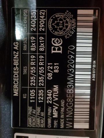 2021 MERCEDES-BENZ GLC 300 4M - W1N0G8EB3MV320970
