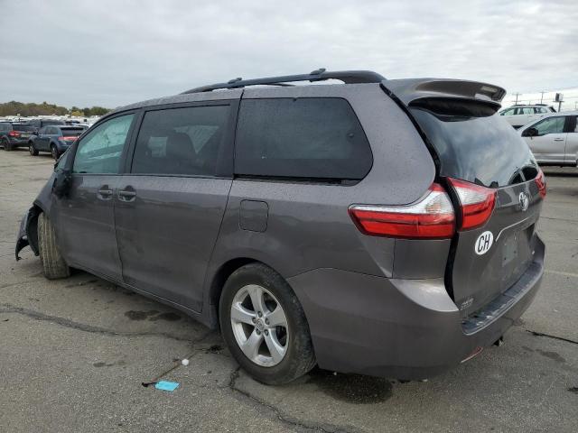 TOYOTA SIENNA LE 2016 gray  gas 5TDKK3DC7GS730360 photo #3