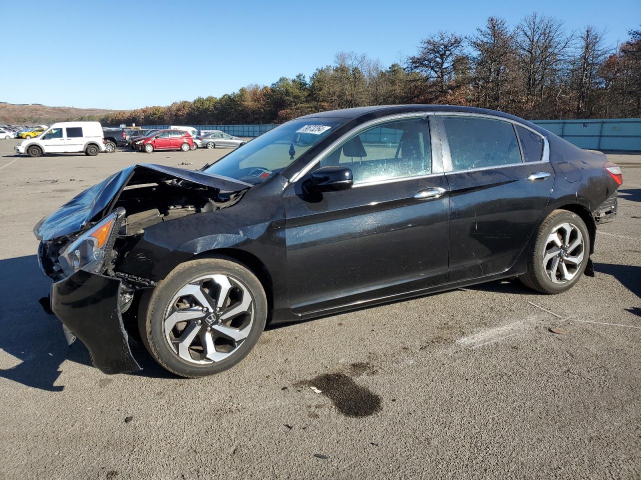 Lot #3034284090 2016 HONDA ACCORD EXL