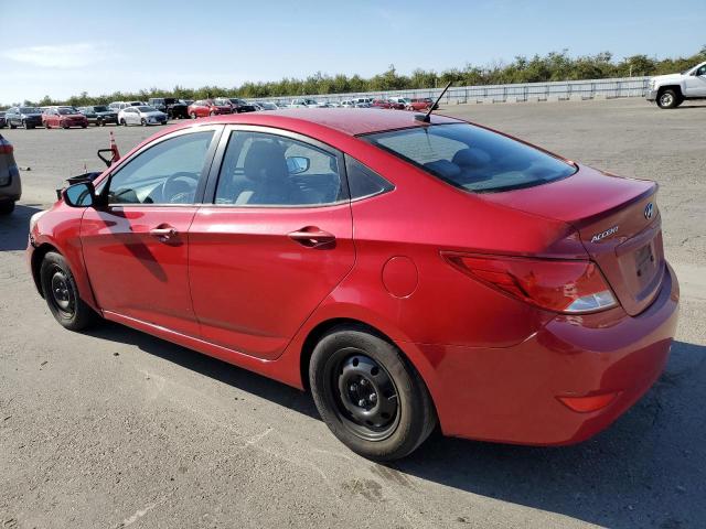 HYUNDAI ACCENT SE 2016 red sedan 4d gas KMHCT4AE7GU980413 photo #3