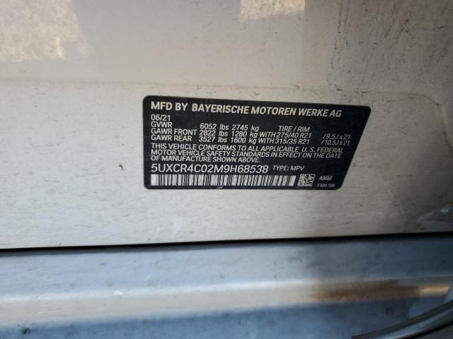 2021 BMW X5 SDRIVE - 5UXCR4C02M9H68538