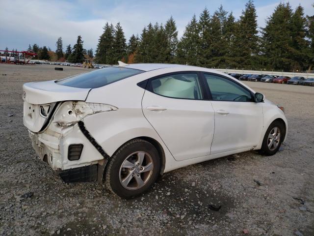 HYUNDAI ELANTRA SE 2015 white  gas 5NPDH4AE0FH571902 photo #4