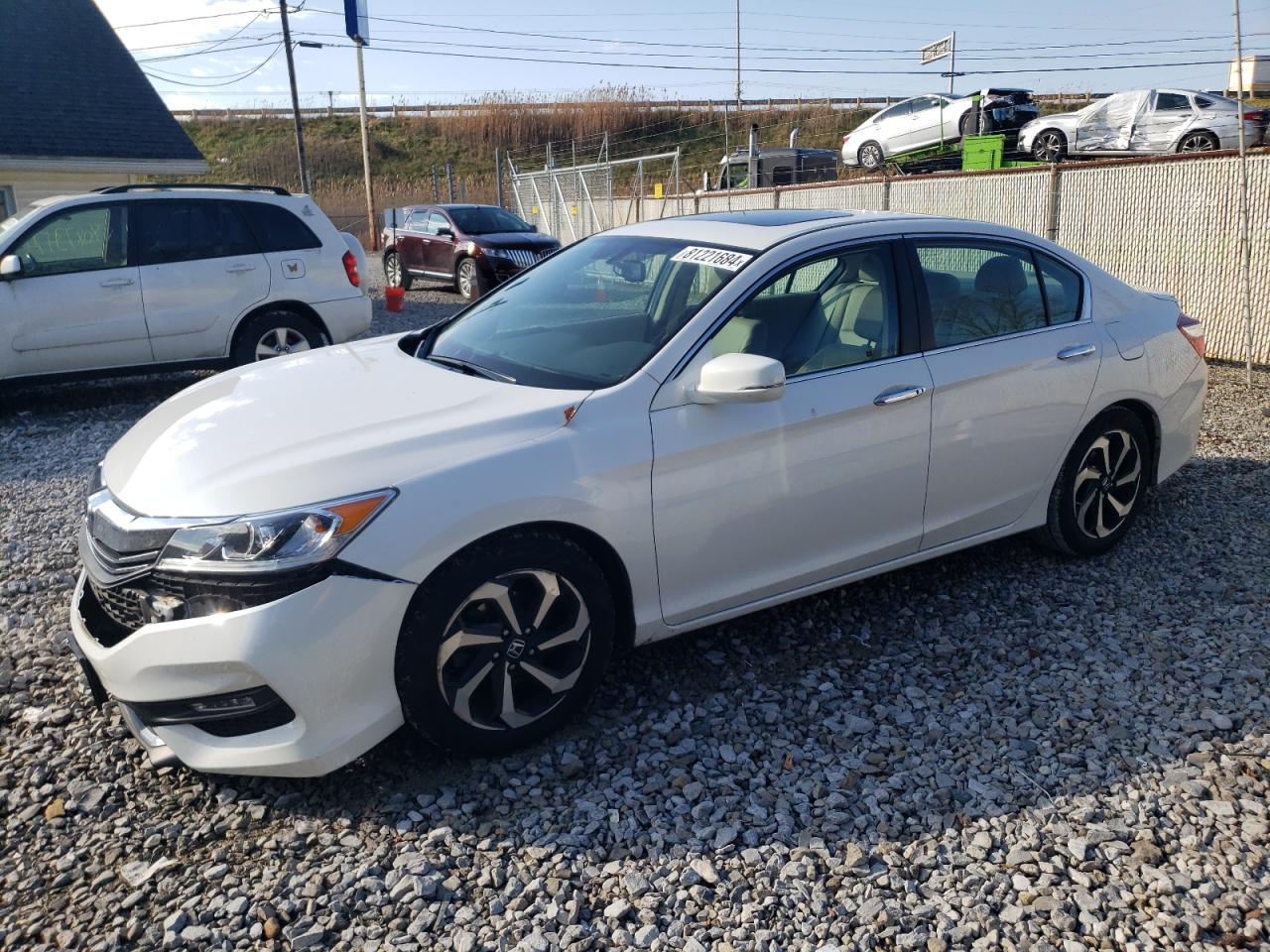 Lot #2991692050 2017 HONDA ACCORD EXL