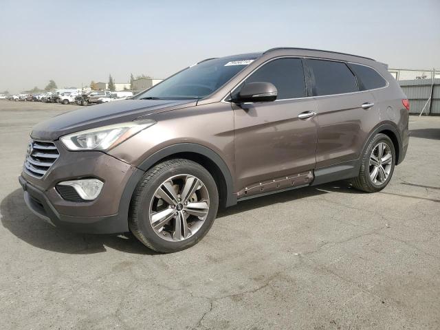 HYUNDAI SANTA FE L 2013 brown  gas KM8SR4HFXDU004307 photo #1