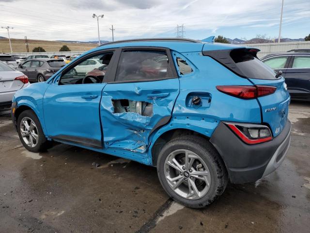 HYUNDAI KONA SEL 2023 blue  gas KM8K6CAB2PU984520 photo #3