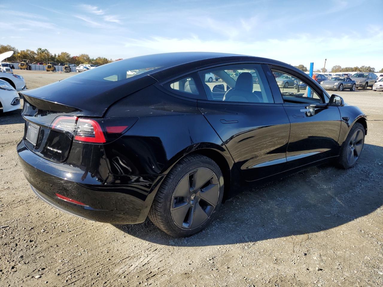 Lot #2972423411 2022 TESLA MODEL 3