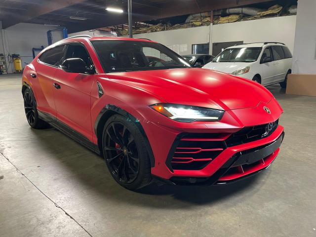 LAMBORGHINI URUS 2019 red  gas ZPBUA1ZL8KLA04356 photo #1