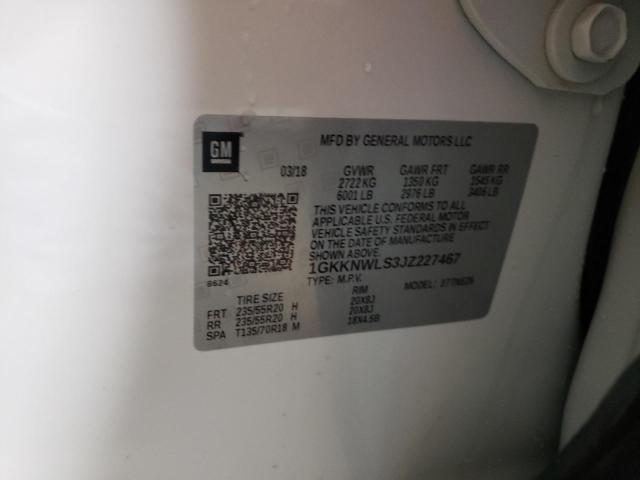 2018 GMC ACADIA SLT - 1GKKNWLS3JZ227467