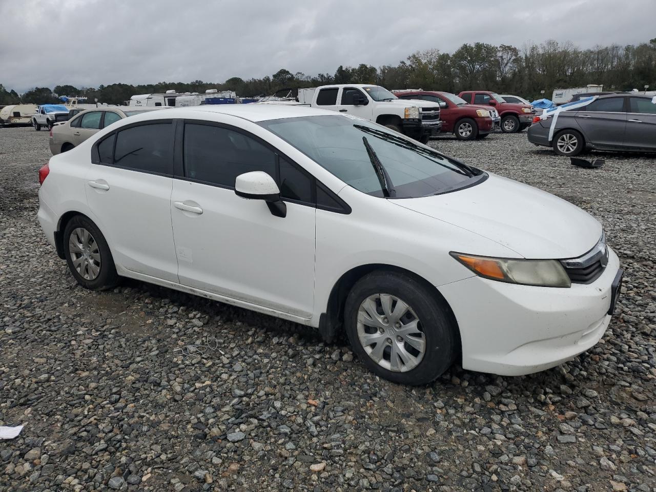 Lot #3029638092 2012 HONDA CIVIC LX