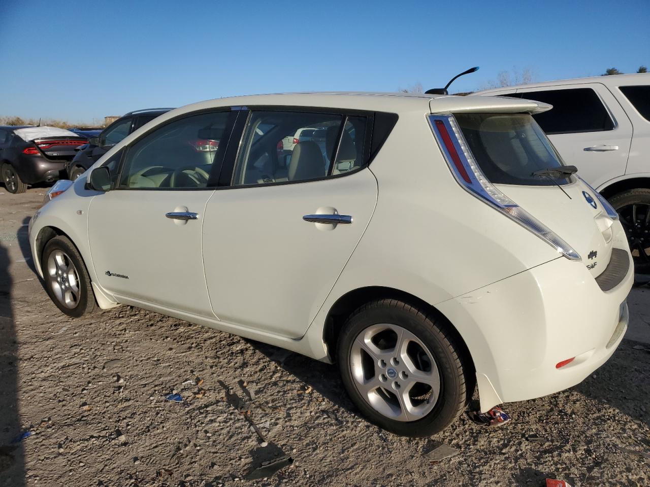 Lot #2986431182 2012 NISSAN LEAF SV