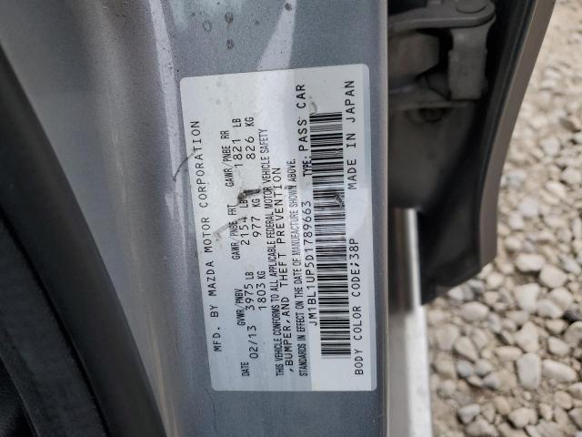 VIN JM1BL1UP5D1789663 2013 MAZDA 3 no.12