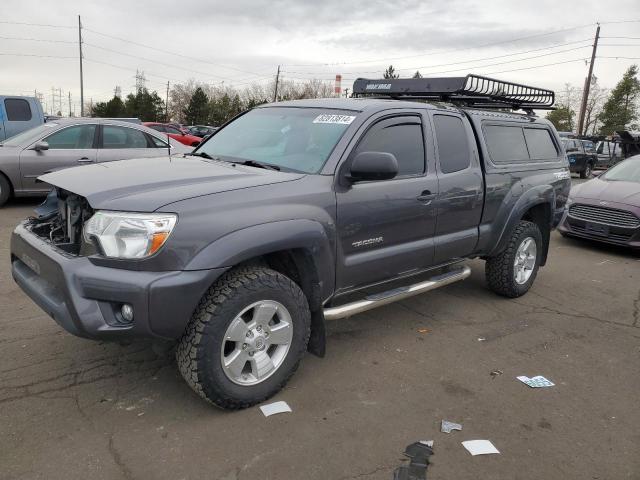 TOYOTA TACOMA 2013 gray club cab gas 5TFUU4EN0DX058799 photo #1