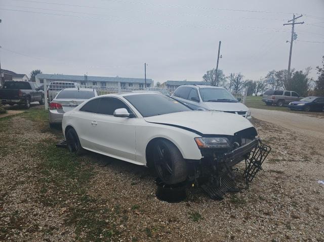 AUDI S5 QUATTRO 2009 white coupe gas WAURV78T39A048306 photo #1