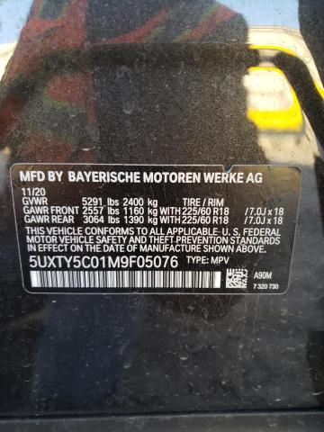 2021 BMW X3 XDRIVE3 - 5UXTY5C01M9F05076