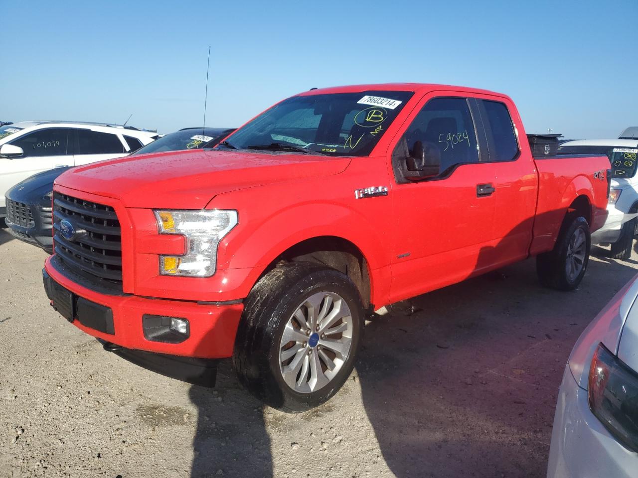 Lot #3026361302 2017 FORD F150 SUPER