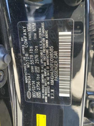 VIN KMHGH4JH3FU098585 2015 Hyundai Equus, Signature no.12