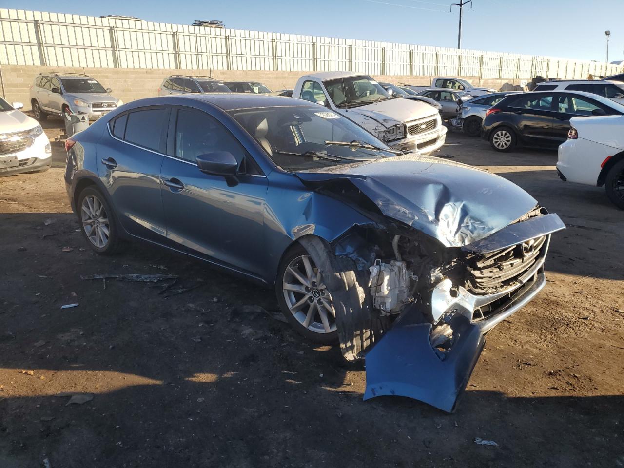 Lot #3044654203 2017 MAZDA 3 TOURING