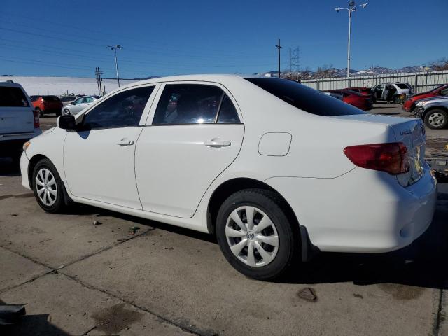 TOYOTA COROLLA BA 2010 white  gas 2T1BU4EE8AC535545 photo #3