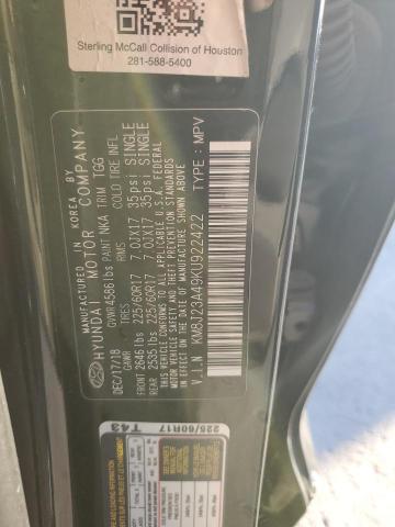 2019 HYUNDAI TUCSON SE - KM8J23A49KU922422