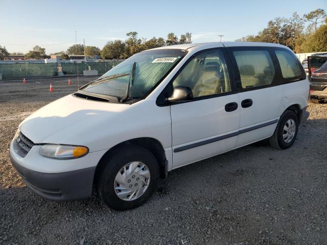 PLYMOUTH VOYAGER 2000 white  gas 2P4GP2534YR645983 photo #1