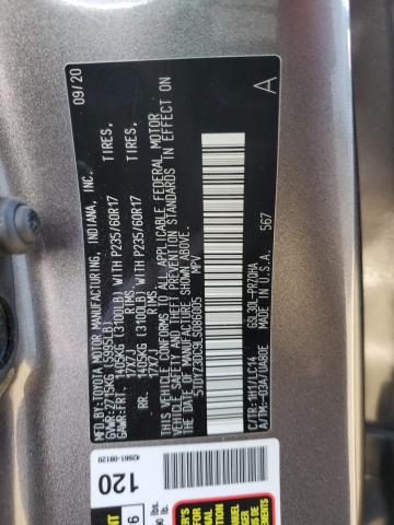 VIN 5TDYZ3DC9LS086005 2020 TOYOTA ALL MODELS no.13